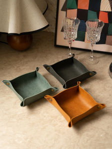 Luxury Leather Organizer Tray
