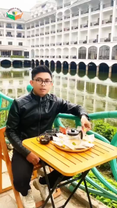 Trà Đào Cam Sả Siêu Ngon - Hộp 50 Gói giúp Tăng cường Hệ miễn dịch Đẹp Da Tốt Cho Hệ Tiêu Hóa