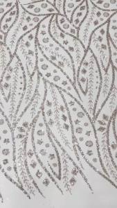 Navy Blue French Beaded Sequins Lace Fabric High Quality 2026 Bride Dress African Tulle Lace Fabric 5 Yards for Women Sew