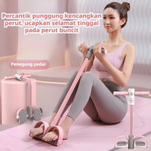 Stirrup Puller Female Can Be Timed Open Shoulder Pull Back Thin Stomach Yoga Sit-Ups Auxiliary Equipment脚蹬拉力器