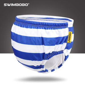 Childrens Swimming Swimsuit Boys Training Pants Girls Bikini Leak-Proof Swimwear Polyester Fiber Spring Launch Online Exclusive