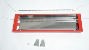 READY STOCK 8pcs 2 Tubes 2KW Spray Baking Booth Infrared Red Paint Curing Light Heating Lamp Carbon Fiber Tube Lamp Lampu cat bakar 