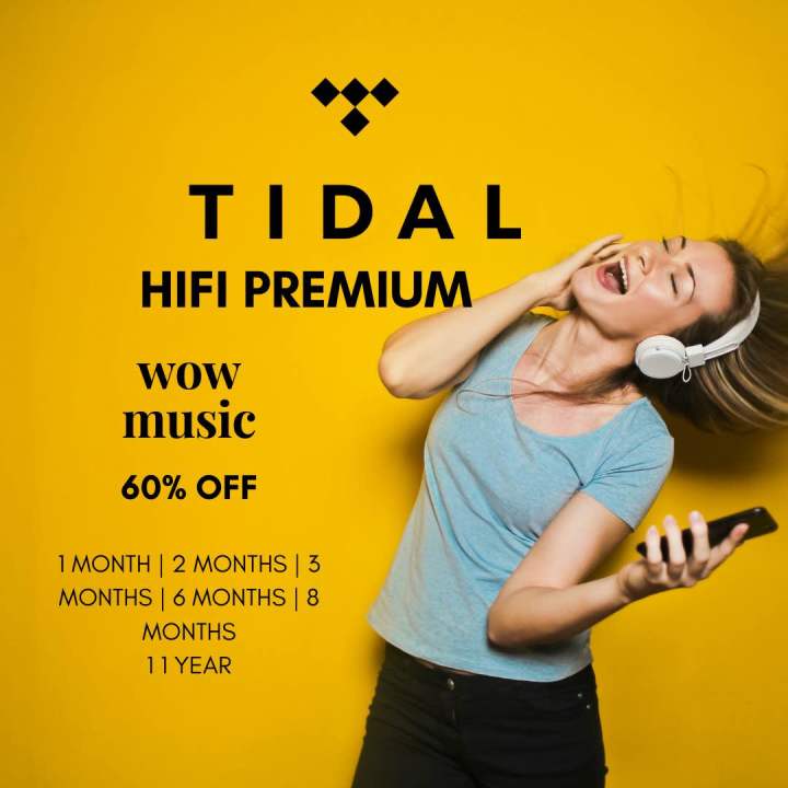 Tidal Hifi Tidal Hifi Plus Premium Subscription Email Delivery within