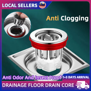 Magnetic Floor Drain Anti-Odor Core Sewer Filter Plug Anti-Cockroach Water Backflow Preventer Bathroom Toilet Kitchen Drainage Core Durable