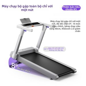 Keep | Máy Chạy Bộ Gập Động êm Dùng Tại Nhà Giảm Cân và Bảo Vệ Gối