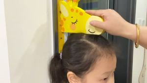 Decorative 3D Cartoon Magnetic Height Ruler Kindergarten Wall Stickers/Giraffe Gauge Children Measurement/Growth Chart R