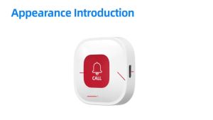 Nút SOS Không Dây WiFi Thông Minh Tuya Gọi Khẩn Cấp Cho Trẻ Em Người Chăm Sóc Người Già Bệnh Nhân - Cảnh Báo Không Dây Với Tính Năng Bảo Vệ An Ninh
