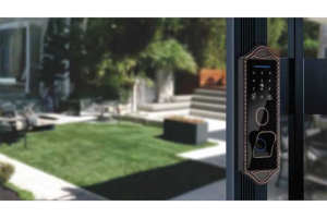 Khóa cửa cổng điện tử thông minh Hubert HB CCI3 EU black face id chống nước IP68 công nghệ Đức
