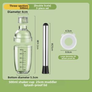 ZHENMIAO | Manual Lemon Tea Making Tool Set For Milk Tea Shops Shaker
