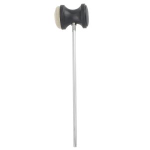 IRIN | Jazz Drum Bass Drum Pedal with Stainless Steel Shaft Felt Head Beater Hammer Mallet Kick Percussion Instrument Accessory Parts