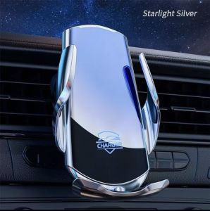 [Thailand Spot] Mobile Phone Car Holder Wireless Car Charger 15W Fast Charging Automatic Grip Mobile Phone Car Holder Built-in battery can be used when power is off