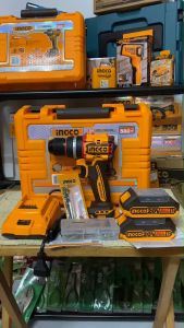 !! รุ่นใหม่(ถูกสุด) สว่านกระแทกไร้สาย 66Nm (ฺCompact BL-Motor) INGCO#CIDLI20668 (ครบชุด/เครื่องเปล่า)