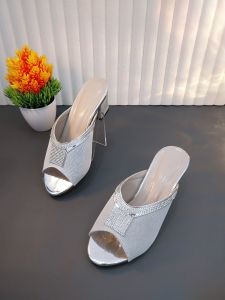 SANDAL PESTA BUSTONG Sandal pesta wanita sandal widges wanita sandal kondangan Hak Setengah 5cm