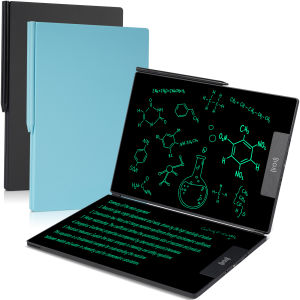 14.3-Inch Folding LCD Handwriting Writing Tablet with Split Screen Erasable Electronic Drawing Board and Note Book