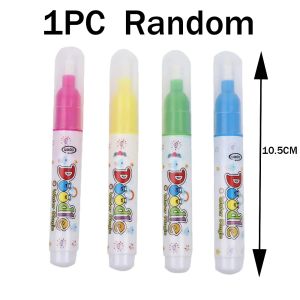 Magic Water Coloring Book With Refillable Water Pen Montessori Coloring Books Early Education and Learning Puzzle Drawing Toys