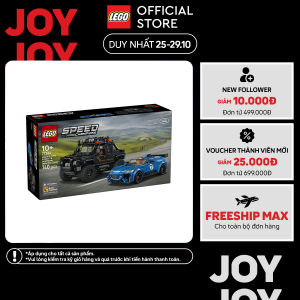 LEGO SPEED CHAMPIONS 77264 Đồ Chơi Lắp Ráp Jaguar Project 7 & Land Rover Defender (740 Chi Tiết)
