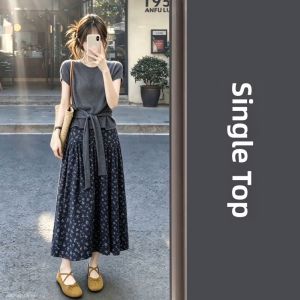 LIRUSHAN | Floral Short Sleeve Dress