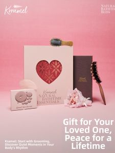 KRRAMEL | Gift For Her Massaging Comb Gift Box