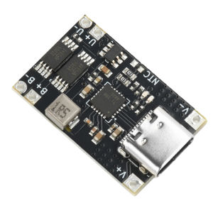 diymore | DC 4.5-12V 5V 3A LED Lithium Battery Step-Down Power Supply Charging Module Charging Protection Integrated Type C Interface