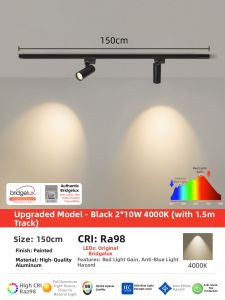 JINGYA | LED Recessed Anti-Glare Multicolor Track Light