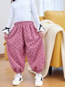 Relaxed Fit Children Harem Pants