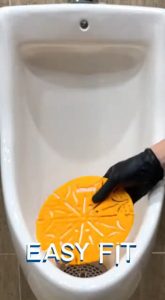 Bioion Urinal Screen Mat | Anti-Splash & Anti-Bacterial | 30 Days Long Lasting Fragrance | Toilet Deodorizer & Sanitizer