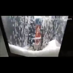 ส่งฟรี โคมไฟหิมะ LD18A-3C เปิดเพลง 190 เซนติเมตร บริการกังหันลม