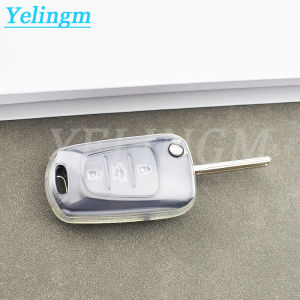 For Hyundai I20 I30 Elantra Azera Veracruz Veloster Kia Rio K7 K5 Sportage Sorento TPU Car Shell Fob Protector Key Case Cover