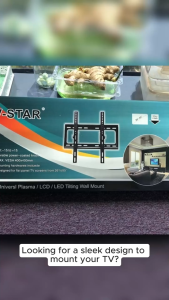 TV Bracket Wall Mount Tilt -15 degree 26" - 55" C45 Vesa 400x400 100x100 SG stock Fast Delivery