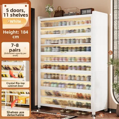 Dustproof Large Capacity Shoe Cabinet Steel