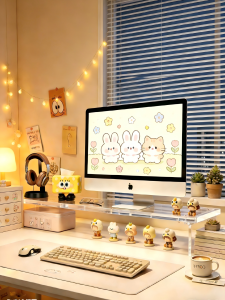WUBUWEI | Acrylic Transparent Display Elevation Shelf