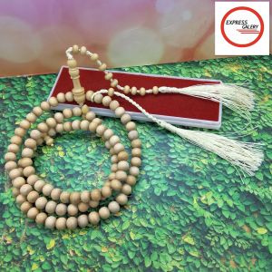 tasbih kayu kemuning gading original C60
