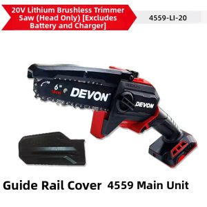 Devon | Lithium Battery Powered Home Use Single Hand Electric Chain Saw