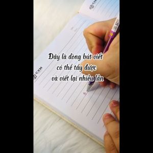 Bút GEL tẩy xóa được Magic Baoke PC 3188 Ngòi 0.5mm Mực Tím - 1 cây Gia Nguyễn --