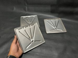 Breket bracket dudukan plat nomor belakang vespa super sprint vbb pts model kipas jari import detail original bagus murah grosir eceran