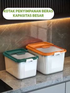 Kotak Beras Kapasitas 5kg 75kg 10kg: Rice Box Storage HSB621