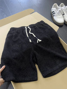 Quần Short Thể Thao Màu Đen Cho Nam Mùa Hè Quần Dài Năm Điểm Quần Thể Thao Có Dây Rút Quần Dài Thường Ngày Cho Thanh Thiếu Niên