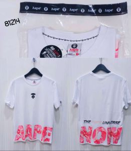Kaos A Bathing Ape Print Logo