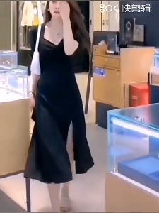 midi dress for women puff dress for women trendy dress women casual korean style green dress fitted dress for women