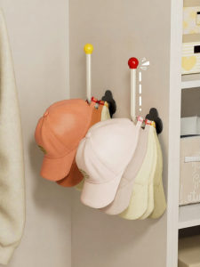 QIOEROUL | Hat Storage Hooks Home And Dormitory Use For Baseball Hats And Cap