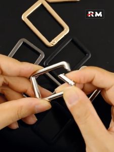 No Need To Remove Stitches: Square Spring Buckle & Messenger Bag Shoulder Strap