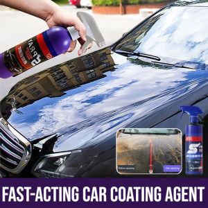 Fast-Acting Car Coating Agent Plastic Restorer Agent Car Interior Exterior Refurbishment Agent Anti-Scratch Car Polish And Wax Spray