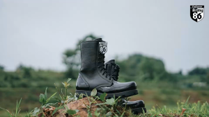 Army86 Sepatu PDL kulit jeruk TNI Polri satpam Satpol PP Ninja Dinas Lapangan model Astro Premium