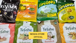 ZIPLONG Mint Licorice Permen Candy Herbal Bag 50 Butir Melegakan Tenggorokan Menyegarkan Nafas