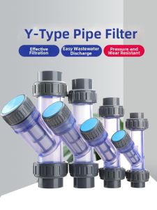 Y-Shaped Water Pipe Filter