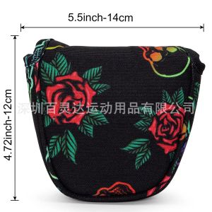 Golf Club Headcover Covers Wood Cover Golf Club Head Covers for Driver Woods and Hybrid Blade Mallet Putter Cover With Magnets