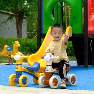 （พร้อมส่ง+COD )รถบาลานซ์เด็ก จักรยานมินิ จักรยานทรงตัว แข็งแรง ทนทาน  รถแทรกเตอร์สี่ล้อ จักรยานทรงตัว ของเล่นเด็ก H0043