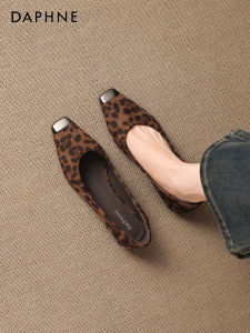 Daphne | Leopard Print Mary Jane Flat Women Shoes Summer New