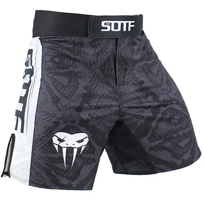 กางเกงชกมวย MMA ระบายอากาศได้ดี ลายเสือ มวยไทย มวยปล้ำ คิกบ็อกซิ่ง