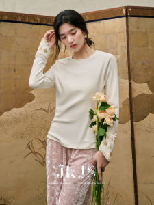 JK&JS | Modal Silk Jacquard T-shirt